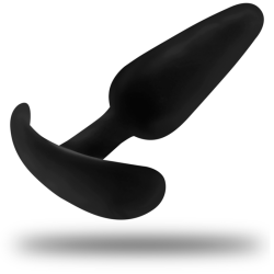 BLACKandSILVER - HANSEL PLUG ANAL SILICONA CON ASA PEQUEÑO