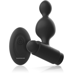 BLACKandSILVER - TUCKER PEQUEÑO PLUG ANAL SILICONA CONTROL REMOTO