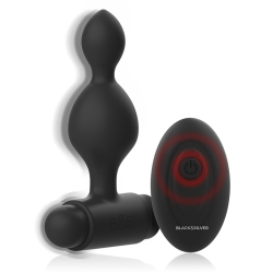 BLACKandSILVER - TUCKER PEQUEÑO PLUG ANAL SILICONA CONTROL REMOTO