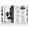 BLACKandSILVER - TUCKER PEQUEÑO PLUG ANAL SILICONA CONTROL REMOTO