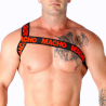 MACHO - ARNÉS ROMANO BLANCO S-M