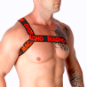 MACHO - ARNÉS ROMANO BLANCO S-M
