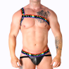 MACHO - ARNÉS ROMANO BLANCO S-M