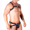 MACHO - ARNÉS ROMANO BLANCO S-M