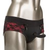 CALEXOTICS - SCANDAL SET DE BRAGUITAS SIN ENTREPIERNAS CON DILDO TALLA S-M