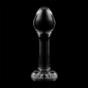 NEBULA SERIES BY IBIZA - MODELO 2 PLUG CRISTAL TRANSPARENTE 11 CM -O- 3.5 CM