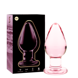 NEBULA SERIES BY IBIZA - MODELO 3 PLUG CRISTAL TRANSPARENTE 11 CM -O- 5 CM