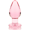 NEBULA SERIES BY IBIZA - MODELO 3 PLUG CRISTAL TRANSPARENTE 11 CM -O- 5 CM