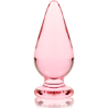 NEBULA SERIES BY IBIZA - MODELO 4 PLUG CRISTAL TRANSPARENTE 11 CM -O- 5 CM
