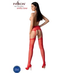 PASSION - S028 MEDIAS CON LIGUERO NEGRO TALLA ÚNICA