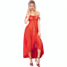CHILIROSE - CR 3716 BABYDOLL LARGO NEGRO S-M