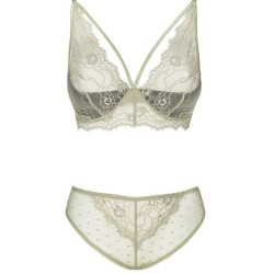 LIVCO CORSETTI FASHION - PINE LC 90667 SUJETADOR PANTY KHAKI S-M