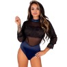 LIVCO CORSETTI FASHION - DRIMINA LC90690 BODY AZUL MARINO S-M