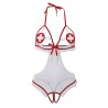SUBBLIME - DISFRAZ DE ENFERMERA SEXY SIN ENTREPIERNA S-M
