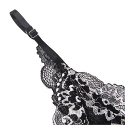 SUBBLIME - BABYDOLL TELA TUL PECHO ENCAJE S-M