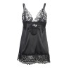 SUBBLIME - BABYDOLL CON ESTAMPADO FLORAL PECHO NEGRO S-M