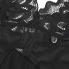 SUBBLIME - BABYDOLL CON ESTAMPADO FLORAL PECHO NEGRO S-M