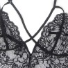 SUBBLIME - DISFRAZ POLICIA BODY ENCAJE NEGRO S-M