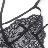 SUBBLIME - DISFRAZ POLICIA BODY ENCAJE NEGRO S-M