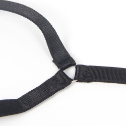 SUBBLIME - DISFRAZ POLICIA BODY ENCAJE NEGRO S-M