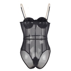 SUBBLIME - BODY TIRANTAS CADENA NEGRO S-M