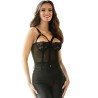 SUBBLIME - TEDDY CON LIGUERO DETALLE TIRAS PECHO NEGRO S-M