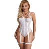 SUBBLIME - TEDDY CON LIGUERO DETALLE TIRAS PECHO BLANCO S-M