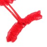 SUBBLIME - TEDDY CON LIGA DETALLE ENCAJE Y TIRAS ROJO S-M