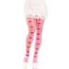 LEG AVENUE - MEDIAS CON ABERTURAS CORAZON and LAZOS ROSA