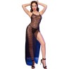 CHILIROSE - CR 4707 BABYDOLL LARGO and TANGA NEGRO S