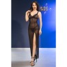 CHILIROSE - CR 4723 BABYDOLL LARGO and TANGA NEGRO S