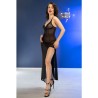 CHILIROSE - CR 4723 BABYDOLL LARGO and TANGA NEGRO S