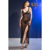 CHILIROSE - CR 4723 BABYDOLL LARGO and TANGA NEGRO S