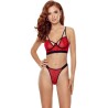 PASSION - PORIGELIA BIKINI ROJO S-M