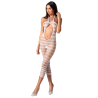 PASSION - WOMAN BS081 BODYSTOCKING NEGRO TALLA ÚNICA