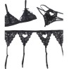 SUBBLIME - SET 3 PIEZAS SUJETADOR LIGUERO TANGA S-M
