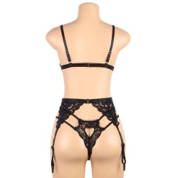 SUBBLIME - SET 3 PIEZAS SUJETADOR LIGUERO TANGA S-M