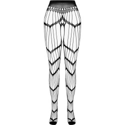 PASSION - ECO COLLECTION BODYSTOCKING ECO S006 NEGRO