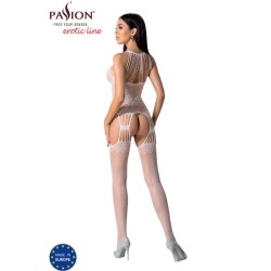 PASSION - BS095 BODYSTOCKING NEGRO TALLA ÚNICA