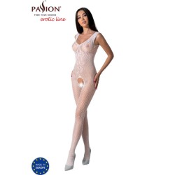 PASSION - BS098 BODYSTOCKING NEGRO TALLA ÚNICA