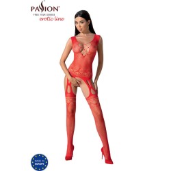PASSION - BS099 BODYSTOCKING NEGRO TALLA ÚNICA