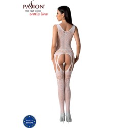 PASSION - BS099 BODYSTOCKING NEGRO TALLA ÚNICA