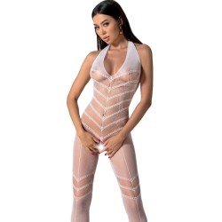 PASSION - BS100 BODYSTOCKING NEGRO TALLA ÚNICA