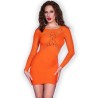 CHILIROSE - CR 4682 VESTIDO NEGRO S-M