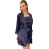 LIVCO CORSETTI FASHION - JACQUELINE LC 90249 BATA CAMISA PANTY AZUL MARINO S-M