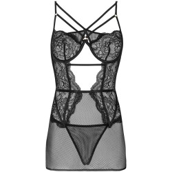 LIVCO CORSETTI FASHION - BARIRIN LC 90633 FALDA PANTY NEGRO S-M