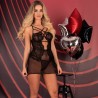 LIVCO CORSETTI FASHION - BARIRIN LC 90633 FALDA PANTY NEGRO S-M