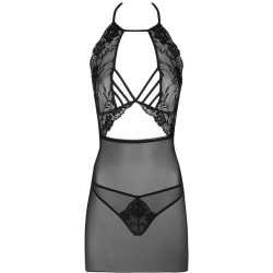 LIVCO CORSETTI FASHION - MALVIAMI LC 90625 FALDA PANTY NEGRO S-M