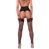 LIVCO CORSETTI FASHION - JELLY LC 90673 LIGUERO MEDIAS NEGRO S-M