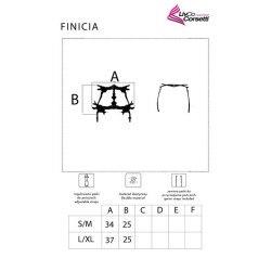 LIVCO CORSETTI FASHION - FINICIA LC90724 LIGUERO NEGRO S-M